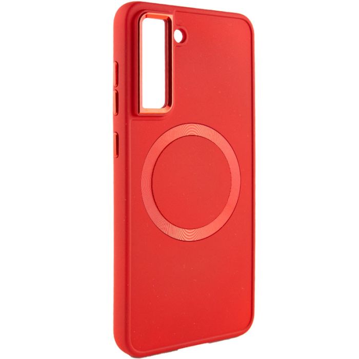 TPU чохол Bonbon Metal Style with MagSafe для Samsung Galaxy S21 FE