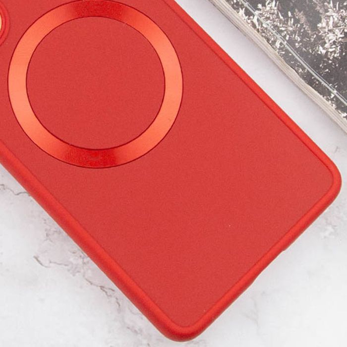TPU чохол Bonbon Metal Style with MagSafe для Samsung Galaxy S21 FE