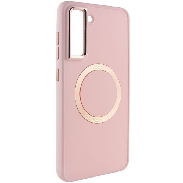 TPU чохол Bonbon Metal Style with MagSafe для Samsung Galaxy S21 FE