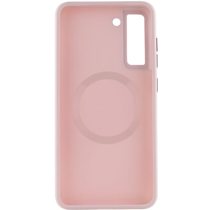 TPU чохол Bonbon Metal Style with MagSafe для Samsung Galaxy S21 FE