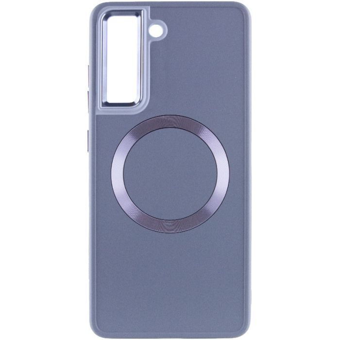 TPU чохол Bonbon Metal Style with MagSafe для Samsung Galaxy S21 FE