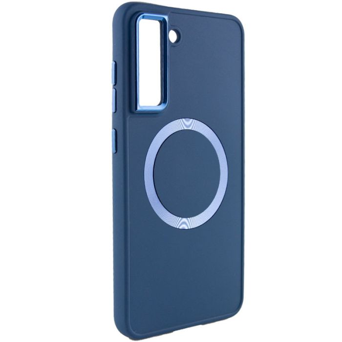 TPU чохол Bonbon Metal Style with MagSafe для Samsung Galaxy S21 FE