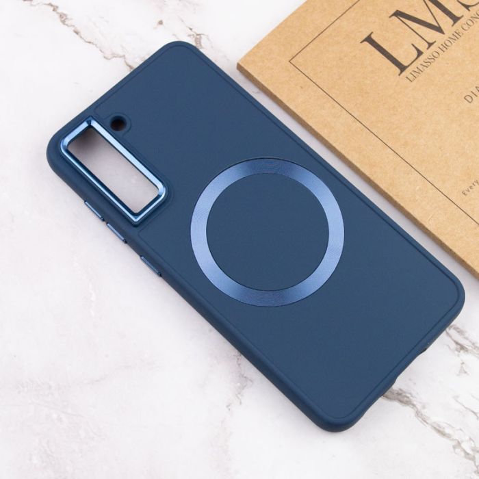 TPU чохол Bonbon Metal Style with MagSafe для Samsung Galaxy S21 FE