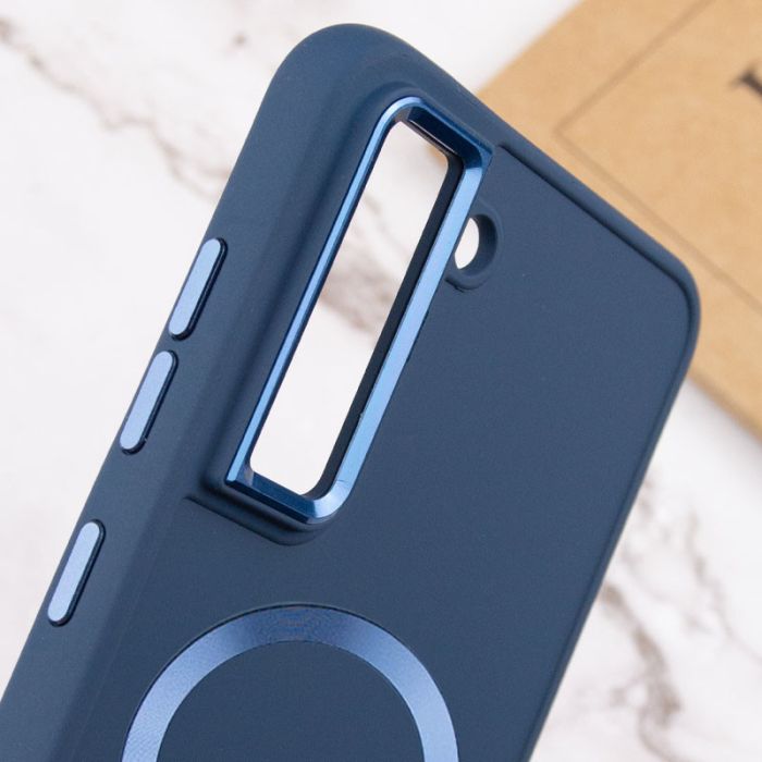 TPU чохол Bonbon Metal Style with MagSafe для Samsung Galaxy S21 FE