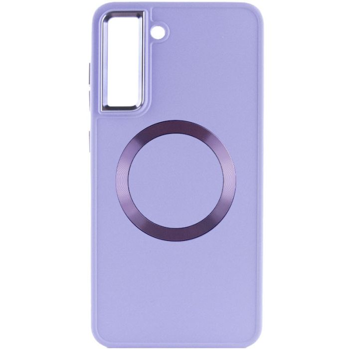 TPU чохол Bonbon Metal Style with MagSafe для Samsung Galaxy S21 FE