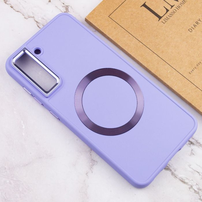 TPU чохол Bonbon Metal Style with MagSafe для Samsung Galaxy S21 FE