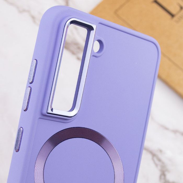 TPU чохол Bonbon Metal Style with MagSafe для Samsung Galaxy S21 FE