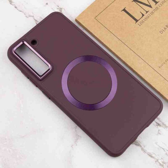 TPU чохол Bonbon Metal Style with MagSafe для Samsung Galaxy S22