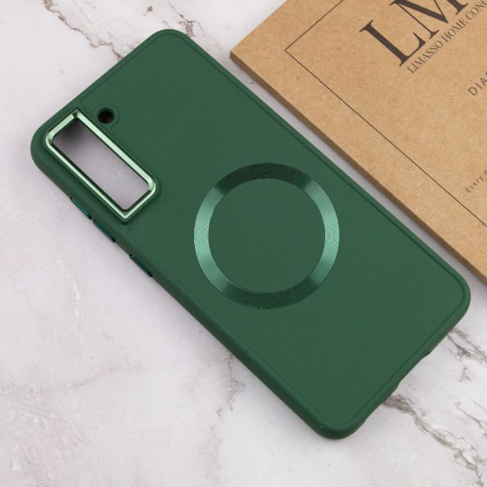 TPU чохол Bonbon Metal Style with MagSafe для Samsung Galaxy S22