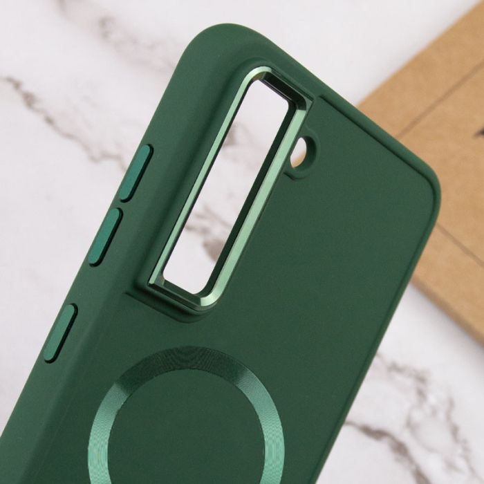 TPU чохол Bonbon Metal Style with MagSafe для Samsung Galaxy S22