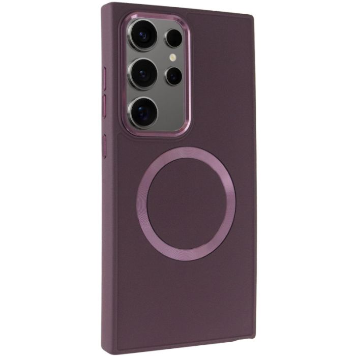 TPU чохол Bonbon Metal Style with MagSafe для Samsung Galaxy S24 Ultra