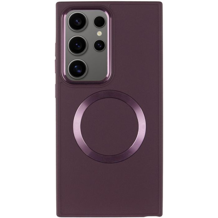 TPU чохол Bonbon Metal Style with MagSafe для Samsung Galaxy S24 Ultra