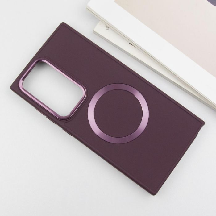 TPU чохол Bonbon Metal Style with MagSafe для Samsung Galaxy S24 Ultra