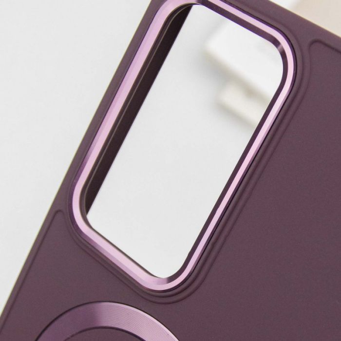 TPU чохол Bonbon Metal Style with MagSafe для Samsung Galaxy S24 Ultra