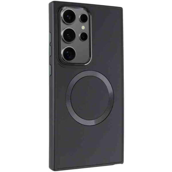 TPU чохол Bonbon Metal Style with MagSafe для Samsung Galaxy S24 Ultra