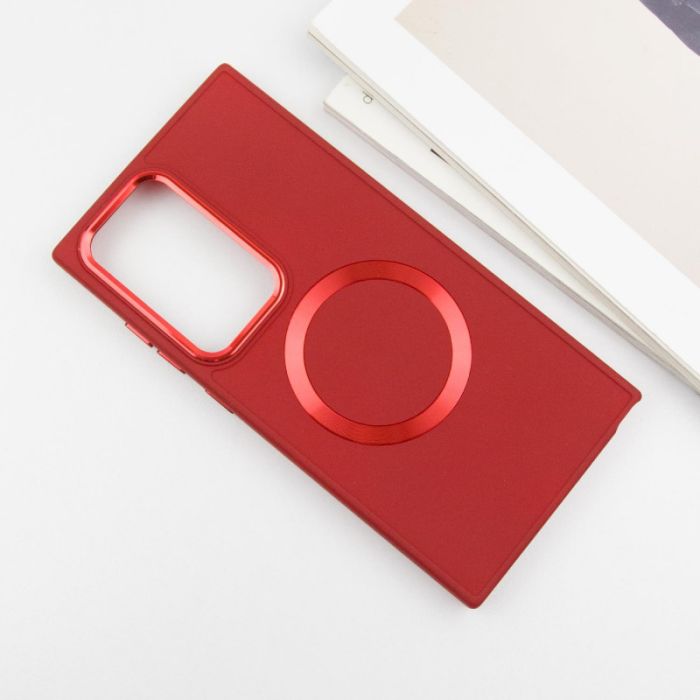 TPU чохол Bonbon Metal Style with MagSafe для Samsung Galaxy S24 Ultra