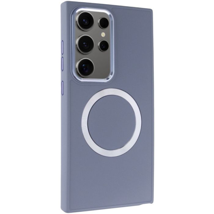 TPU чохол Bonbon Metal Style with MagSafe для Samsung Galaxy S24 Ultra