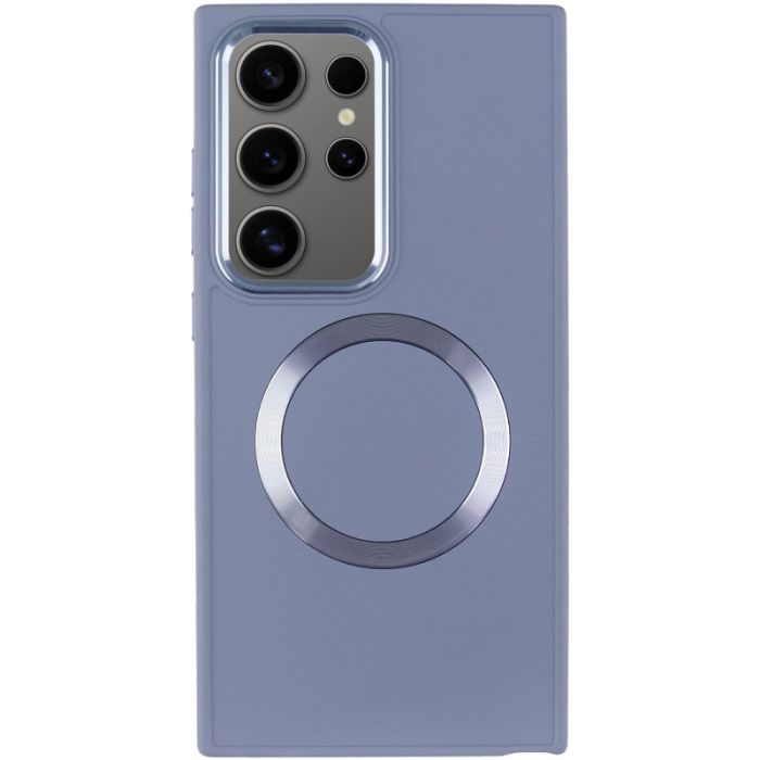 TPU чохол Bonbon Metal Style with MagSafe для Samsung Galaxy S24 Ultra