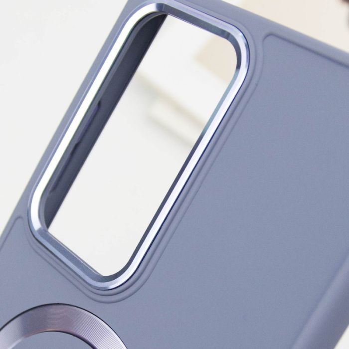 TPU чохол Bonbon Metal Style with MagSafe для Samsung Galaxy S24 Ultra