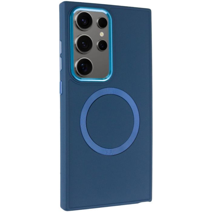TPU чохол Bonbon Metal Style with MagSafe для Samsung Galaxy S24 Ultra