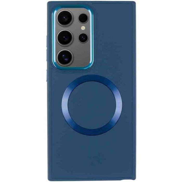 TPU чохол Bonbon Metal Style with MagSafe для Samsung Galaxy S24 Ultra