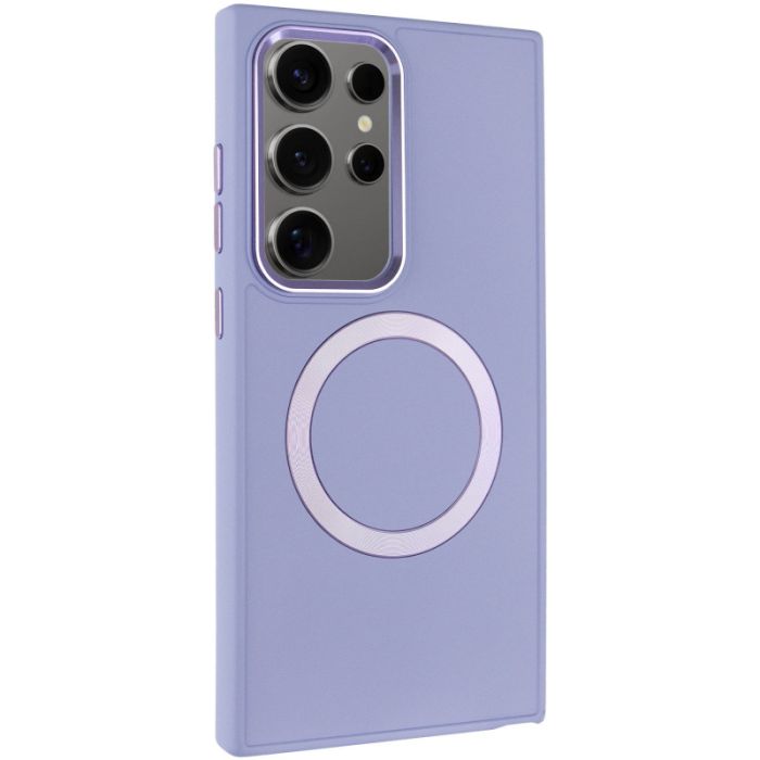 TPU чохол Bonbon Metal Style with MagSafe для Samsung Galaxy S24 Ultra