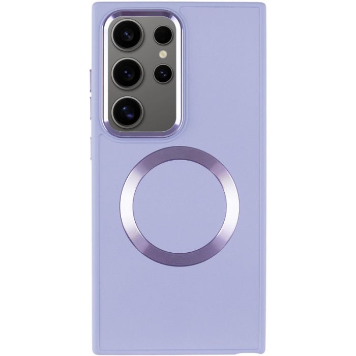 TPU чохол Bonbon Metal Style with MagSafe для Samsung Galaxy S24 Ultra
