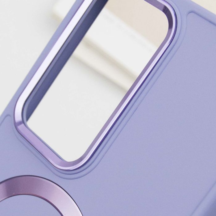 TPU чохол Bonbon Metal Style with MagSafe для Samsung Galaxy S24 Ultra