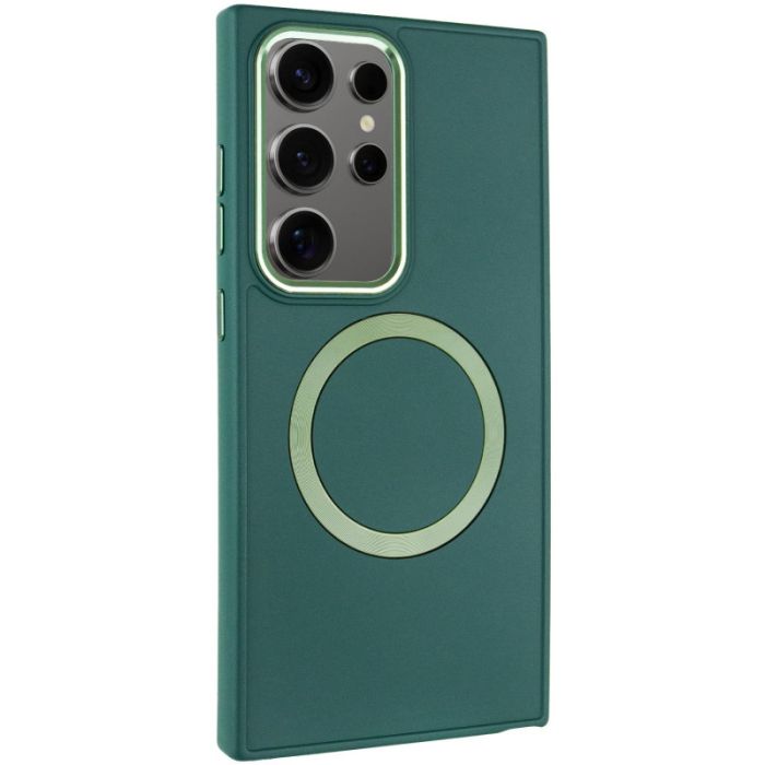 TPU чохол Bonbon Metal Style with MagSafe для Samsung Galaxy S24 Ultra