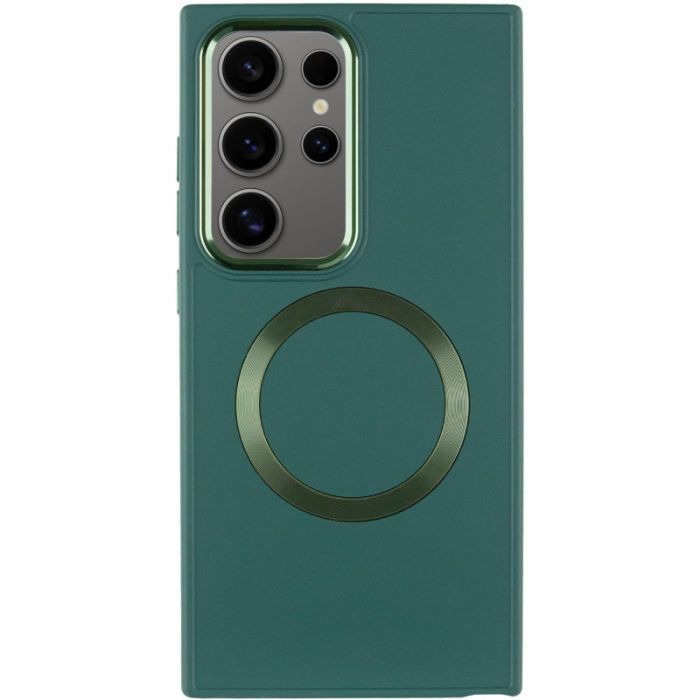 TPU чохол Bonbon Metal Style with MagSafe для Samsung Galaxy S24 Ultra