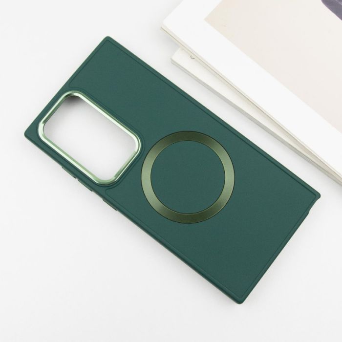 TPU чохол Bonbon Metal Style with MagSafe для Samsung Galaxy S24 Ultra
