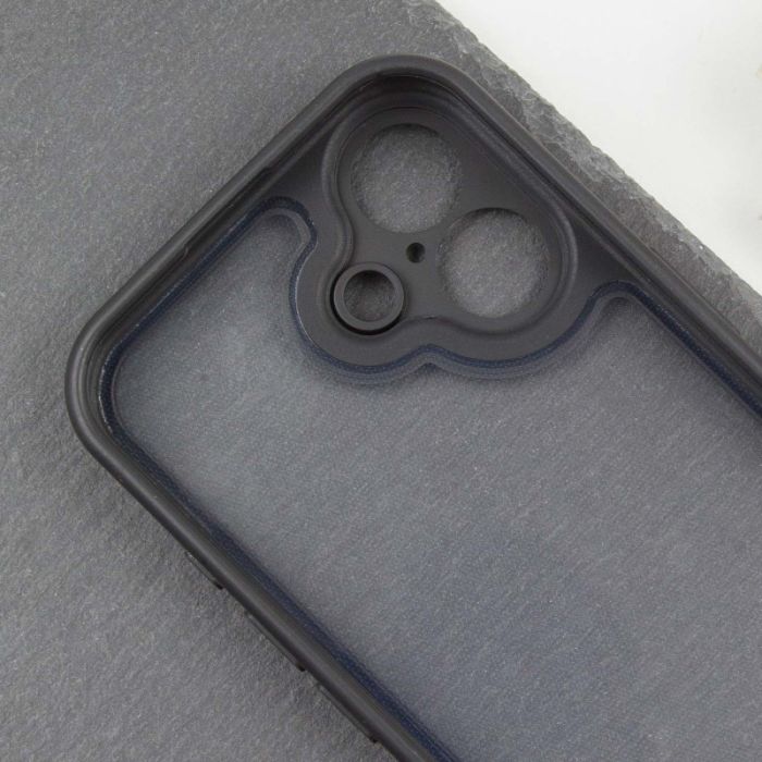 TPU чохол Transparent + Colour 1,5mm для Apple iPhone 16 (6.1")
