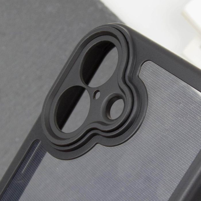 TPU чохол Transparent + Colour 1,5mm для Apple iPhone 16 (6.1")