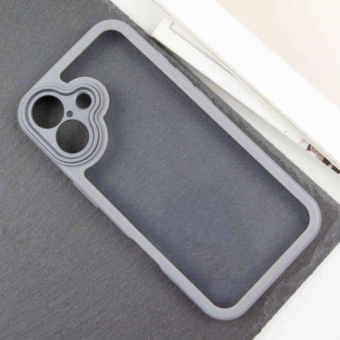 TPU чохол Transparent + Colour 1,5mm для Apple iPhone 16 (6.1")
