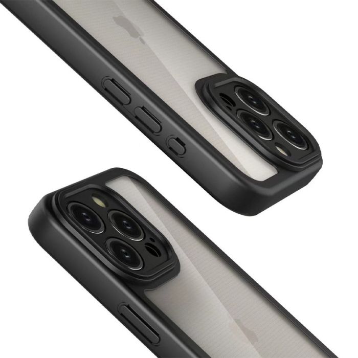 TPU чохол Transparent + Colour 1,5mm для Apple iPhone 16 Pro Max (6.9")