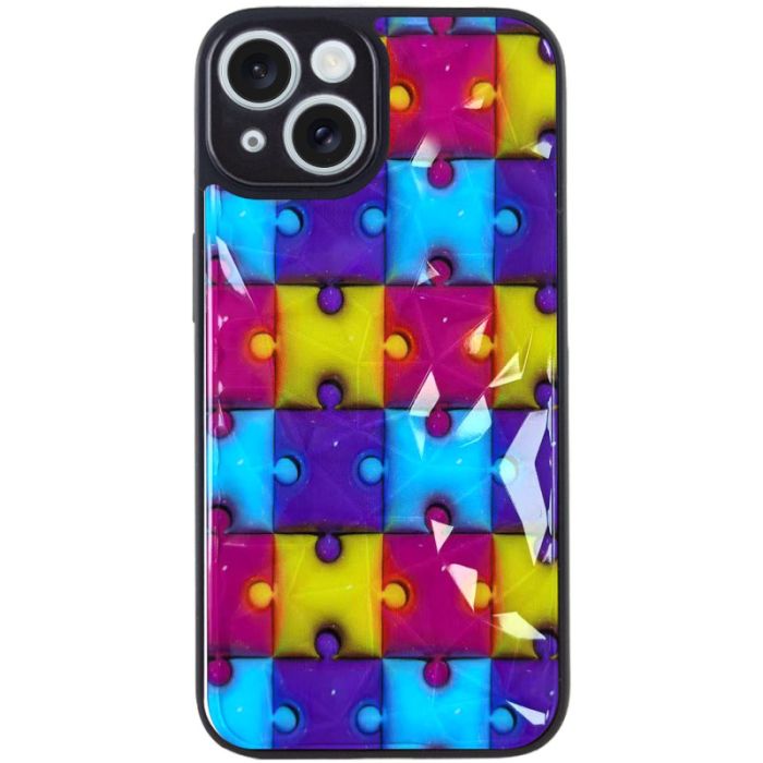 TPU+PC чохол Prisma Fluffie для Apple iPhone 15 (6.1")