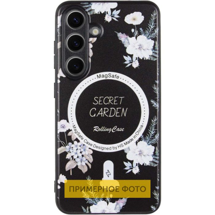 TPU+PC чохол Secret Garden with MagFit для Samsung Galaxy S23 FE