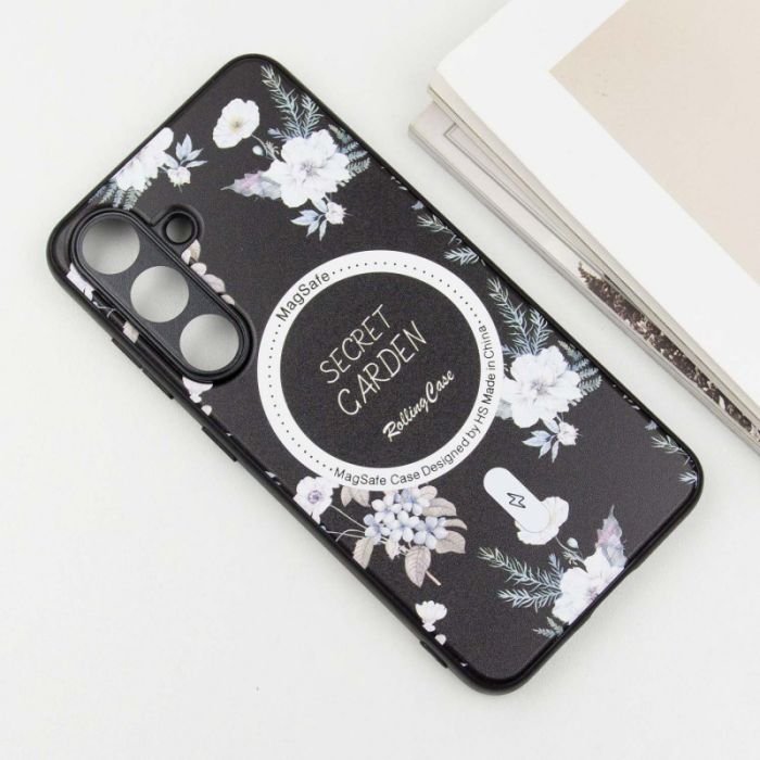 TPU+PC чохол Secret Garden with MagFit для Samsung Galaxy S23 FE