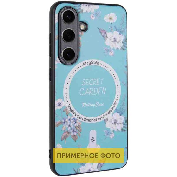 TPU+PC чохол Secret Garden with MagFit для Samsung Galaxy S23 FE