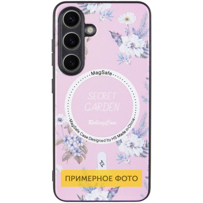 TPU+PC чохол Secret Garden with MagFit для Samsung Galaxy S23 FE