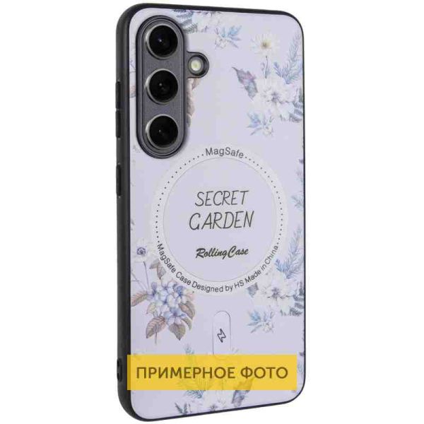 TPU+PC чохол Secret Garden with MagFit для Samsung Galaxy S23 FE