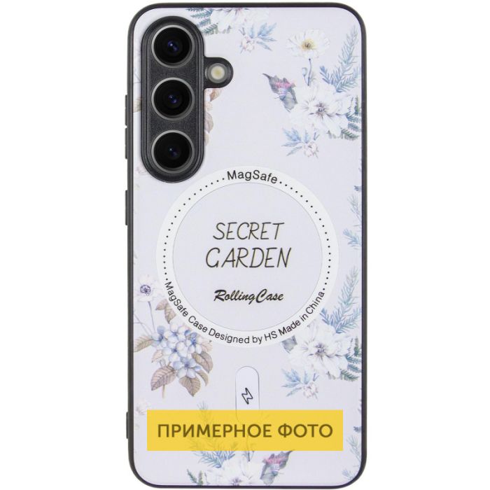 TPU+PC чохол Secret Garden with MagFit для Samsung Galaxy S23 FE