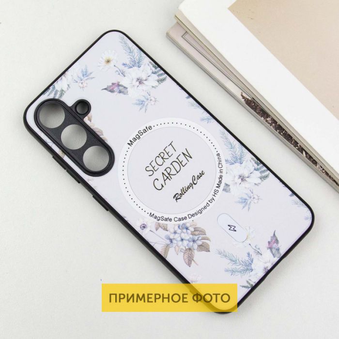 TPU+PC чохол Secret Garden with MagFit для Samsung Galaxy S23 FE