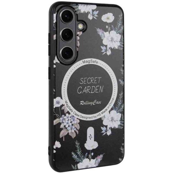 TPU+PC чохол Secret Garden with MagFit для Samsung Galaxy S24