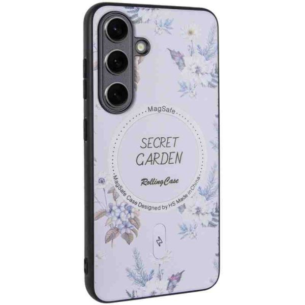 TPU+PC чохол Secret Garden with MagFit для Samsung Galaxy S24