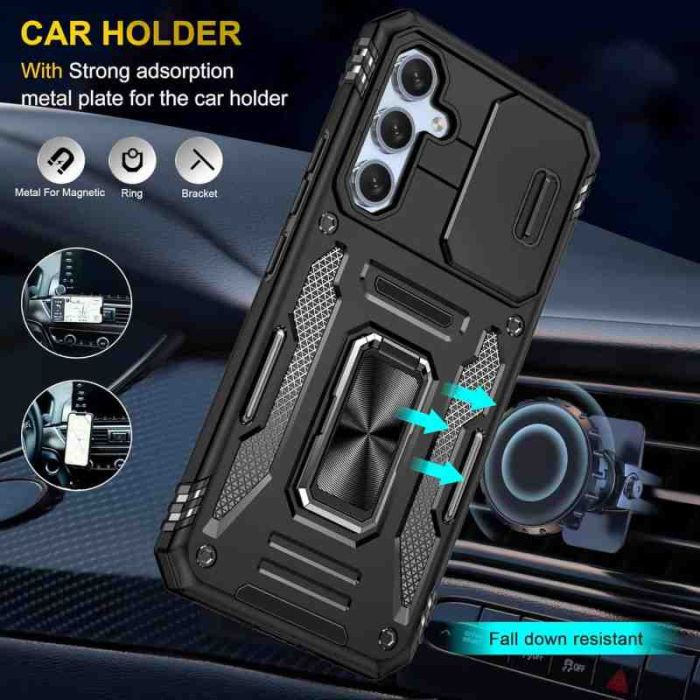 Ударостійкий чохол Camshield Army Ring для Samsung Galaxy S25+ / S24+