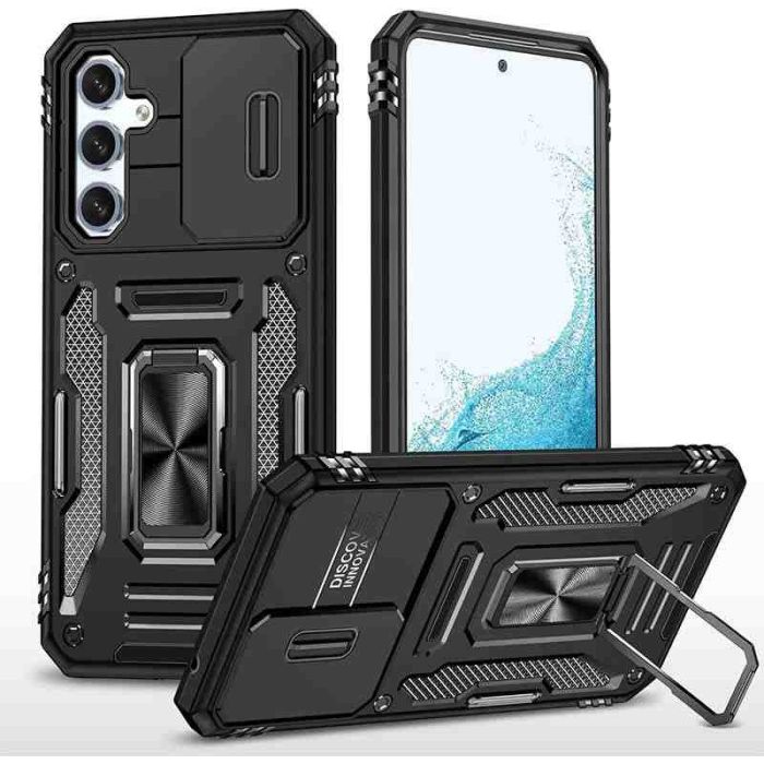 Ударостійкий чохол Camshield Army Ring для Samsung Galaxy S25 / S24