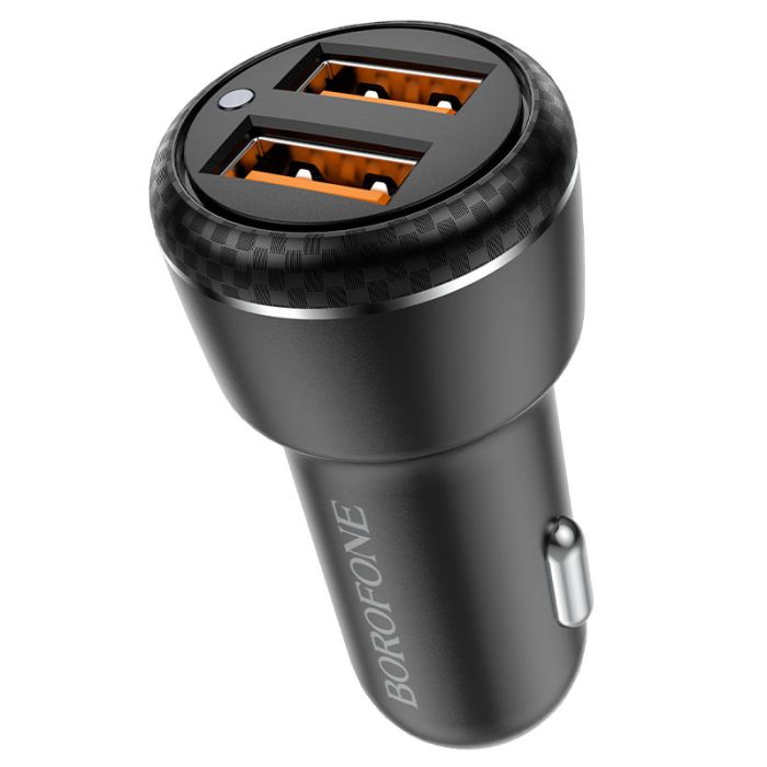 АЗП Borofone BZ17 Core QC3.0 3A (2USB-A)